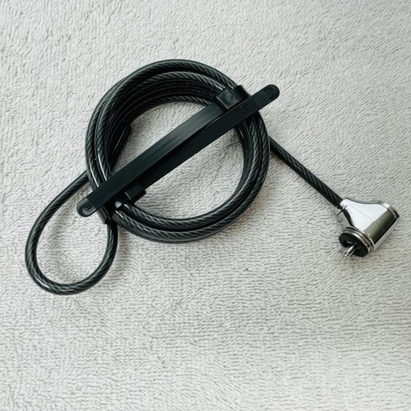 NIB CODI Key Cable Lock A02001 w/Fastener, Keys, Instructions, Steel, 6.5 Ft L - Picture 2 of 11